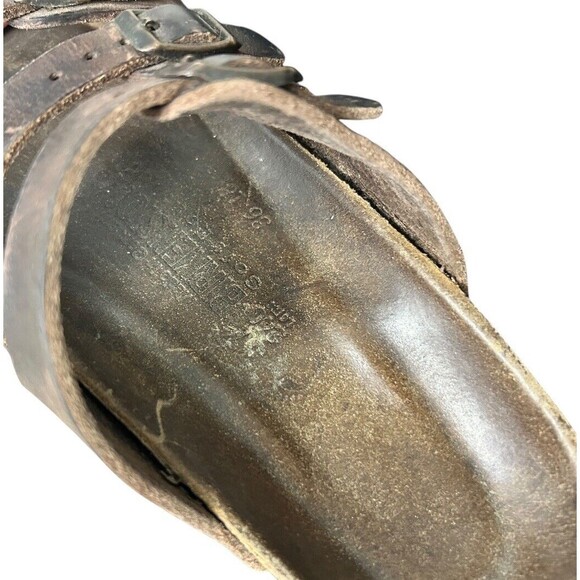 BIRKENSTOCK Florida Brown Habana Leather Size 37 - Picture 5 of 15